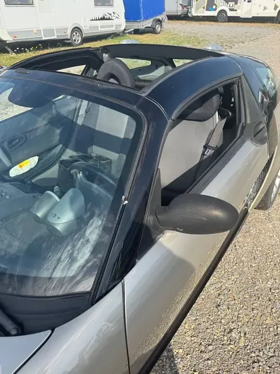 Usata Smart Roadster 82 CV (60 kW) 2003 Beige Cabrio