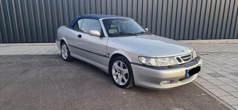 Silber Gebraucht 2003 Saab 9-3 Cabriolet Cabrio | 5.990 € (Fairer Preis) - Bild 1/4