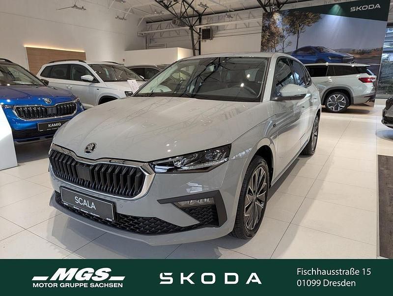 Stahl grau Gebraucht 2025 Skoda Scala Tour Kleinwagen | 25.890 € (Fairer Preis) - Bild 1/4