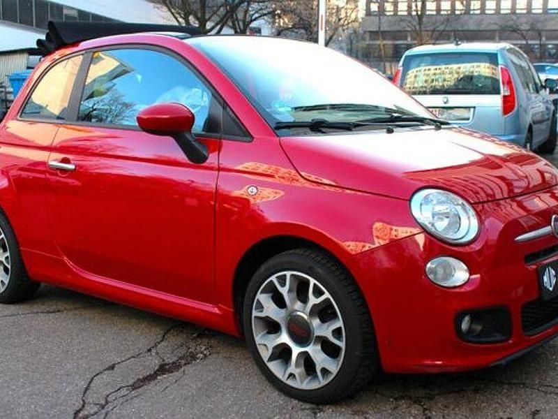 Gebraucht Fiat 500C 69 PS (50 kW) 2013 Rot Cabrio