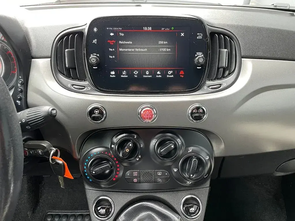 Gebraucht Fiat 500S S 69 PS (50 kW) 2018 Schwarz