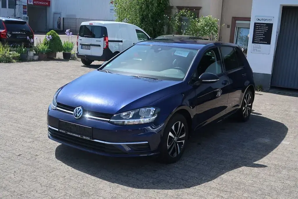 Gebraucht VW Golf VII IQ Drive 150 PS (110 kW) 2019 Blau Limousine