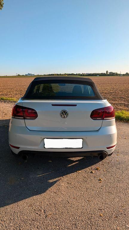 Gebraucht VW Golf Cabriolet GTI 211 PS (155 kW) 2014 Weiß Cabrio