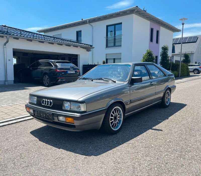 Grau Gebraucht 1986 Audi Coupe GT Sport Coupé | 14.400 € - Bild 1/4