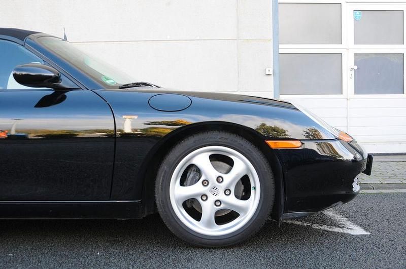 Schwarz Gebraucht 1998 Porsche Boxster Cabrio | 17.500 € (Teuer) - Bild 1/4