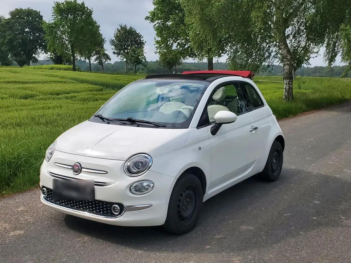 Gebraucht Fiat 500C Lounge 69 PS (50 kW) 2016 Weiß Cabrio