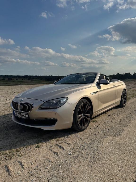 Gold Gebraucht 2013 BMW 640 Cabriolet Cabrio | 17.400 € (Teuer) - Bild 1/4