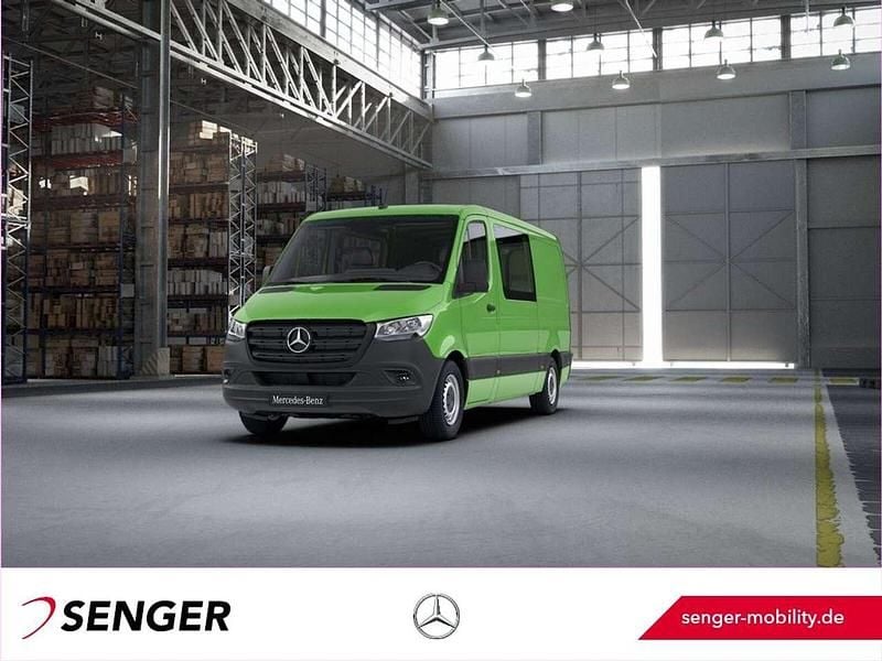 Gelbgrün Gebraucht 2021 Mercedes Sprinter Van | 33.260 € (Fairer Preis) - Bild 1/4