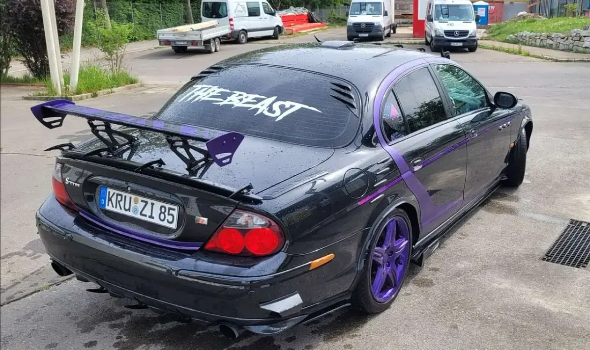 Gebraucht Jaguar S-Type R 396 PS (291 kW) 2002 Schwarz Limousine