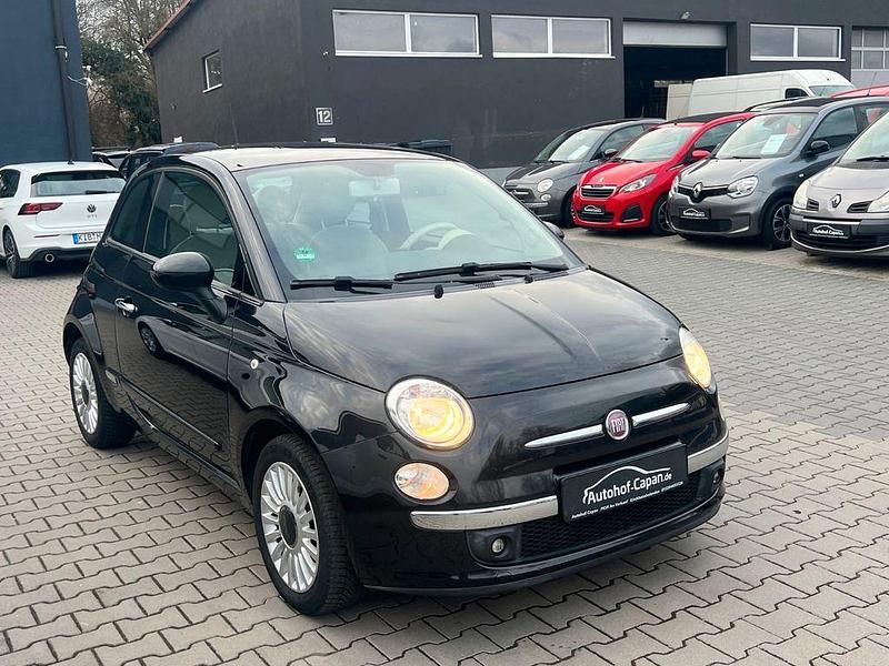 Gebraucht Fiat 500 Lounge 69 PS (50 kW) 2013 Colore esterno vesuvio schwarz Limousine