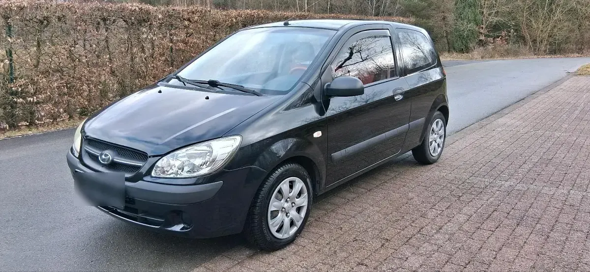 Gebraucht Hyundai Getz 97 PS (71 kW) 2009 Schwarz Kleinwagen