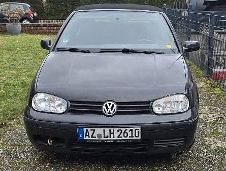Schwarz Gebraucht 2001 VW Golf Cabriolet Comfortline Cabrio | 750 € (Superpreis) - Bild 1/4