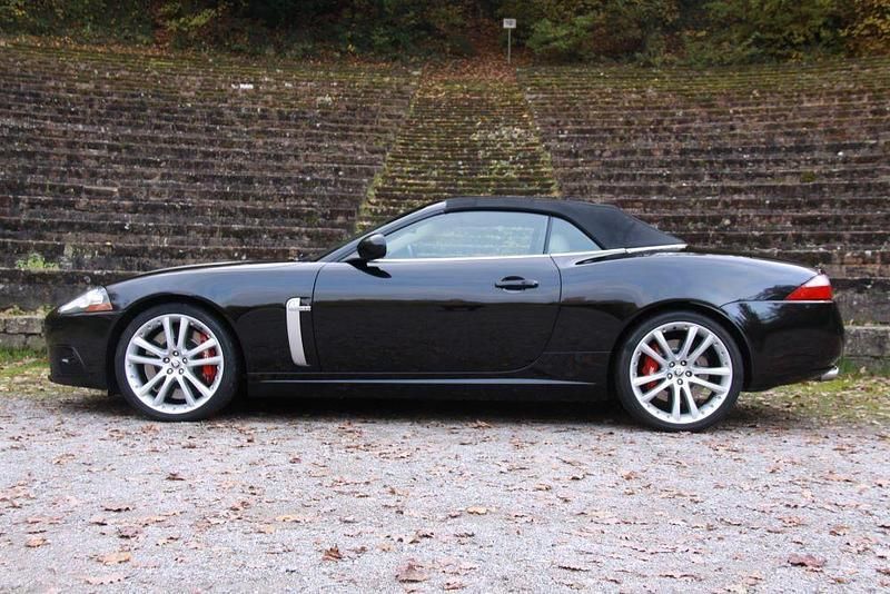 Gebraucht Jaguar XKR 416 PS (305 kW) 2008 Schwarz Cabrio