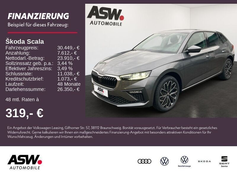 Graphitegrau metallic Neu 2025 Skoda Scala Tour Kleinwagen | 30.449 € (Teuer) - Bild 1/4
