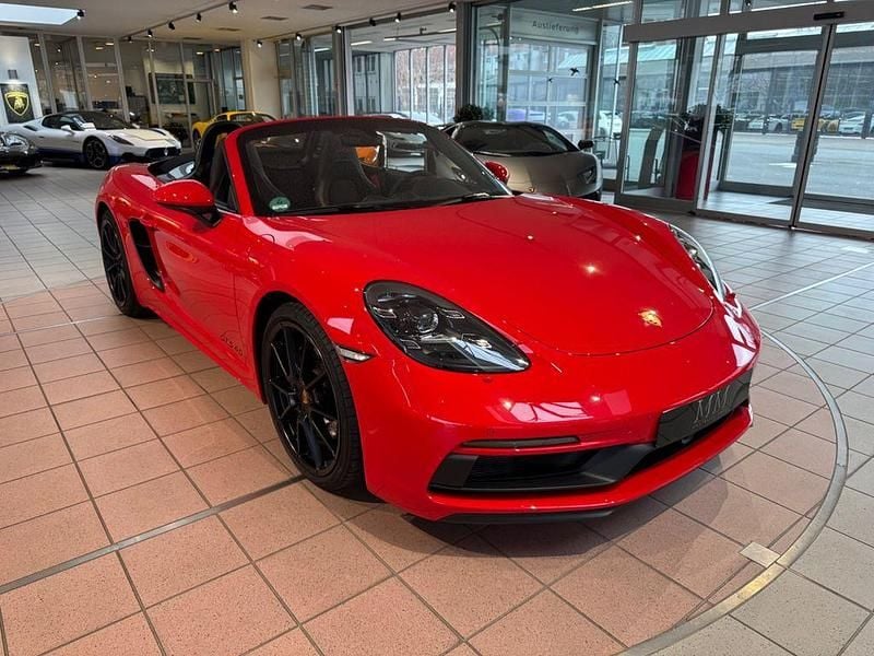 Rot Gebraucht 2024 Porsche 718 Boxster Cabrio | 99.000 € (Fairer Preis) - Bild 1/4