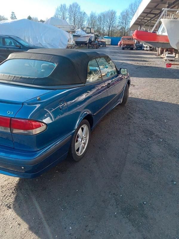 Gebraucht Saab 9-3 Cabriolet 150 PS (110 kW) 2001 Blau Cabrio