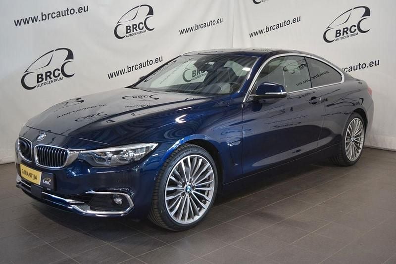 Blau Gebraucht 2018 BMW 440 Coupé | 28.900 € (Superpreis) - Bild 1/4