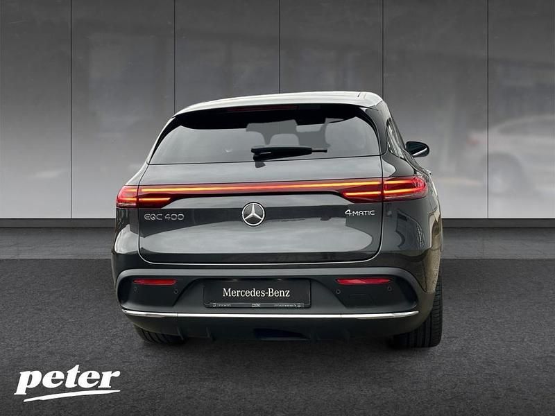 Gebraucht Mercedes EQC400 AMG line 300 kW (408 PS) 2022 Metalliclack graphitgrau SUV