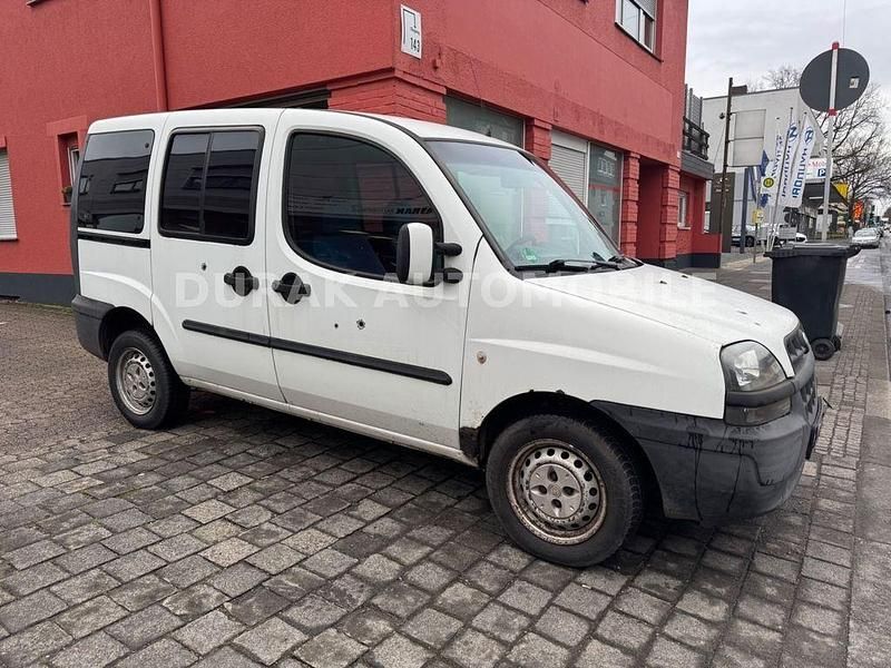 Gebraucht Fiat Doblò 65 PS (47 kW) 2005 Weiß Van / Kleinbus