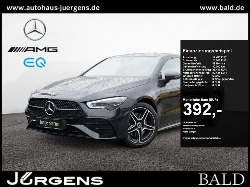 Gebraucht Mercedes CLA220 AMG 190 PS (139 kW) 2024 Metalliclack kosmosschwarz Limousine