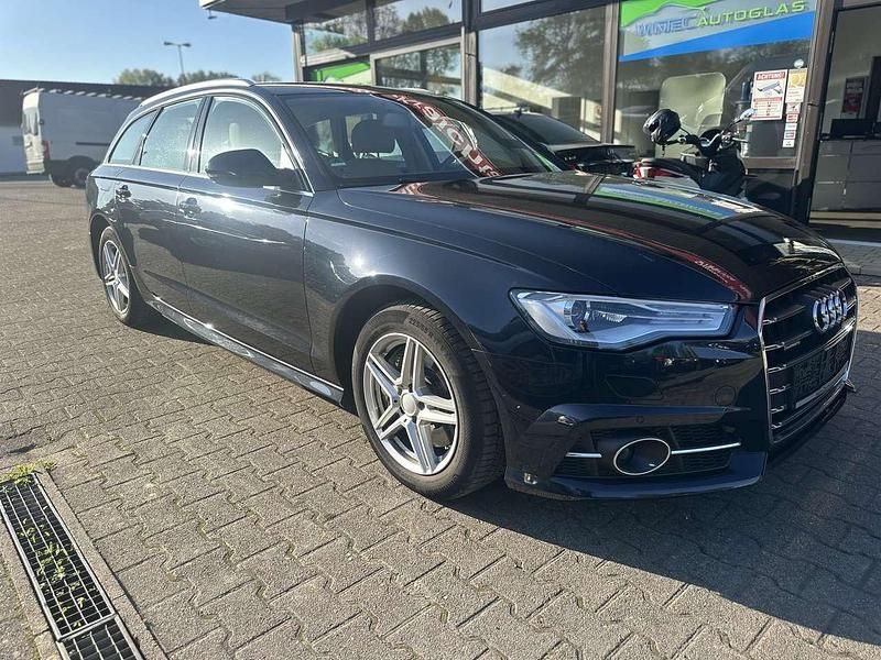 Mondscheinblau metallic Gebraucht 2016 Audi A6 S-Line Kombi | 17.350 € (Superpreis) - Bild 1/4