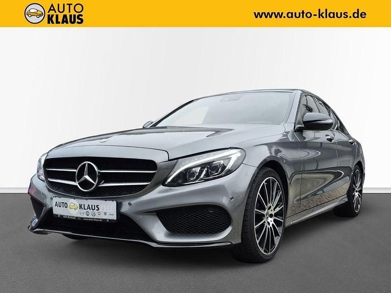 Selenitgrau metalliclack (metallic) Gebraucht 2017 Mercedes C400 AMG Limousine | 28.470 € (Fairer Preis) - Bild 1/4