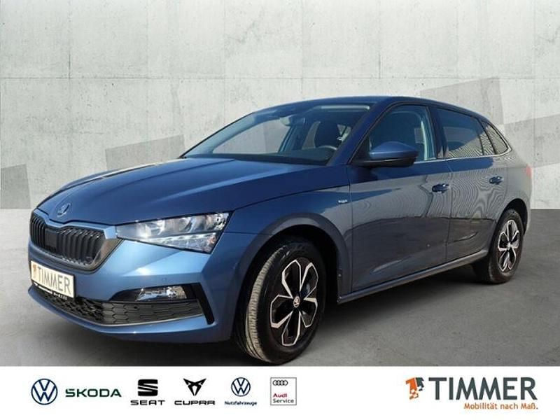 Titanblau metallic Gebraucht 2020 Skoda Scala Drive Kleinwagen | 16.990 € (Guter Preis) - Bild 1/4