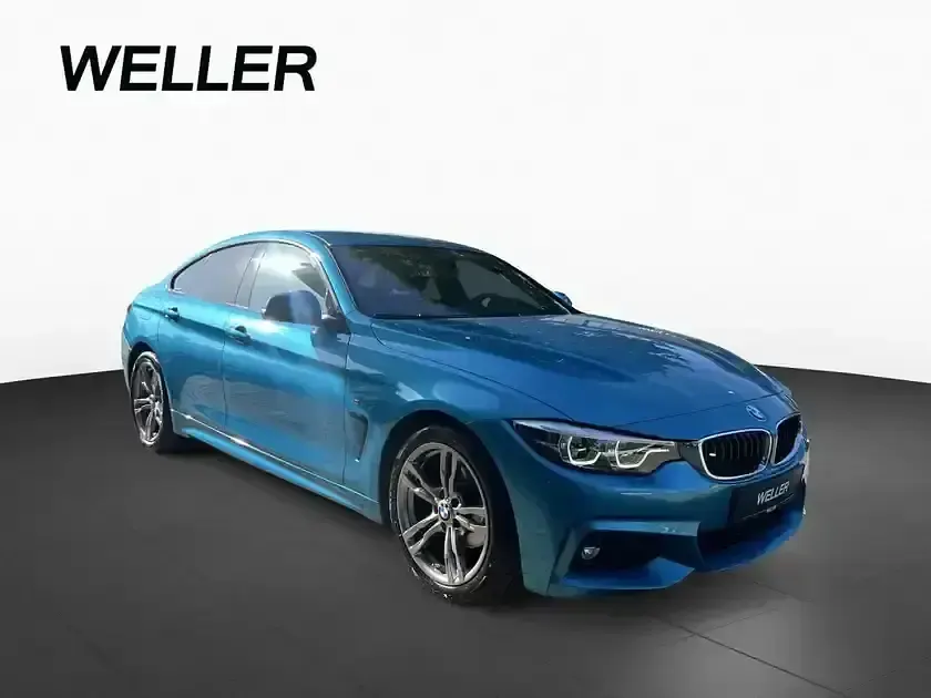 Gebraucht BMW 420 Gran Coupé M Sport 184 PS (135 kW) 2018 Snapper rocks blue (blau) Coupé