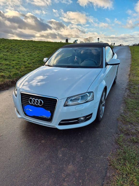 Gebraucht Audi A3 Cabriolet S-line plus 140 PS (102 kW) 2013 Weiß Cabrio