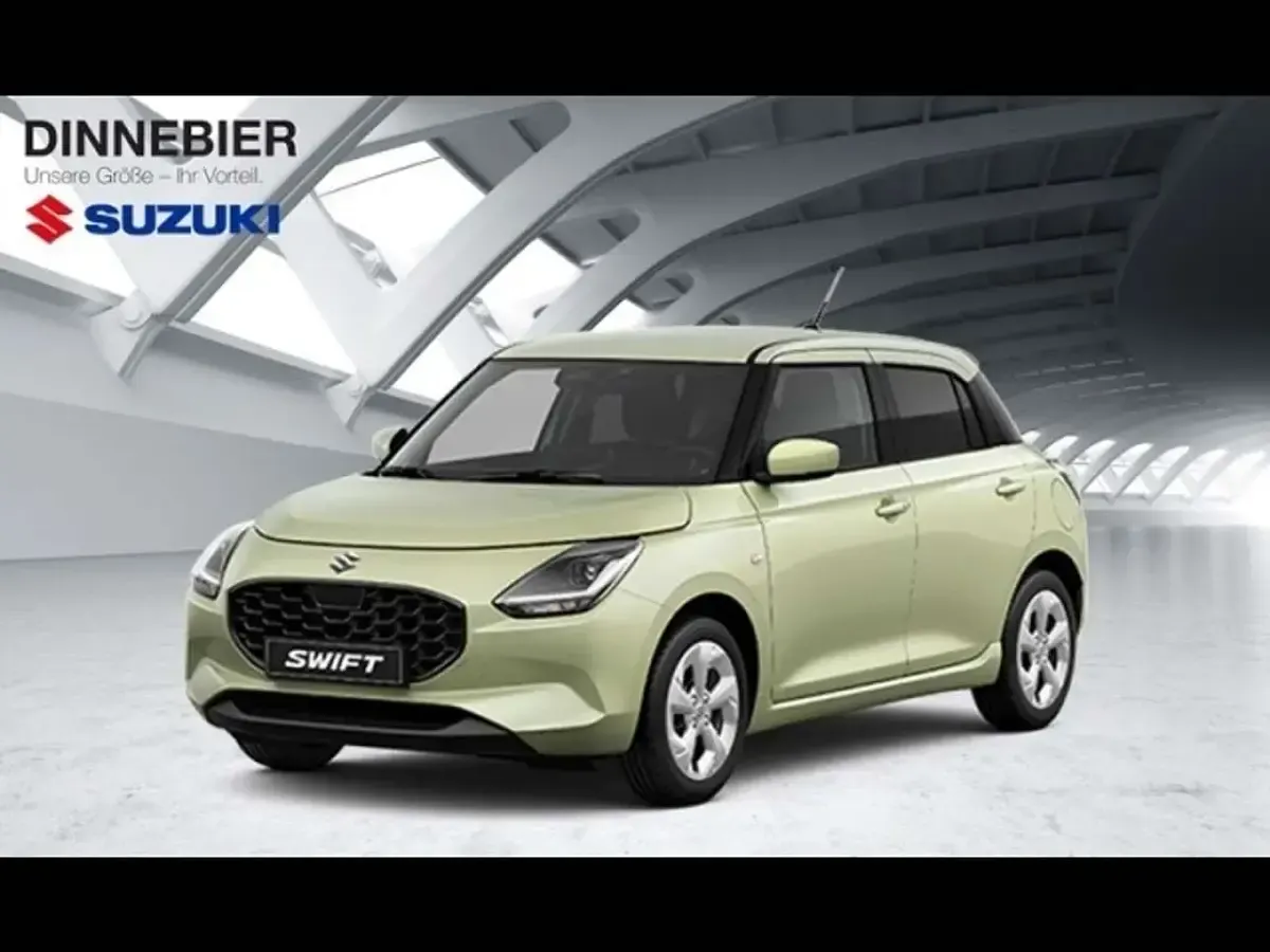 Neu Suzuki Swift Comfort 83 PS (61 kW) 2026 Coll yellow metallic Kleinwagen