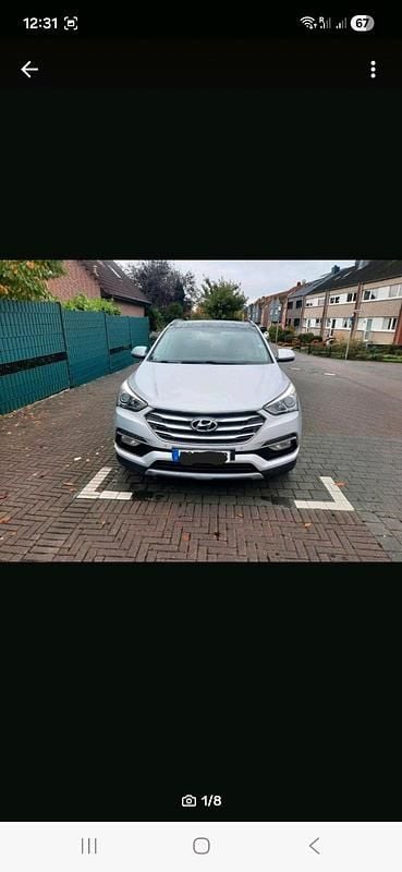 Gebraucht Hyundai Santa Fe 200 PS (147 kW) 2018 Silber SUV