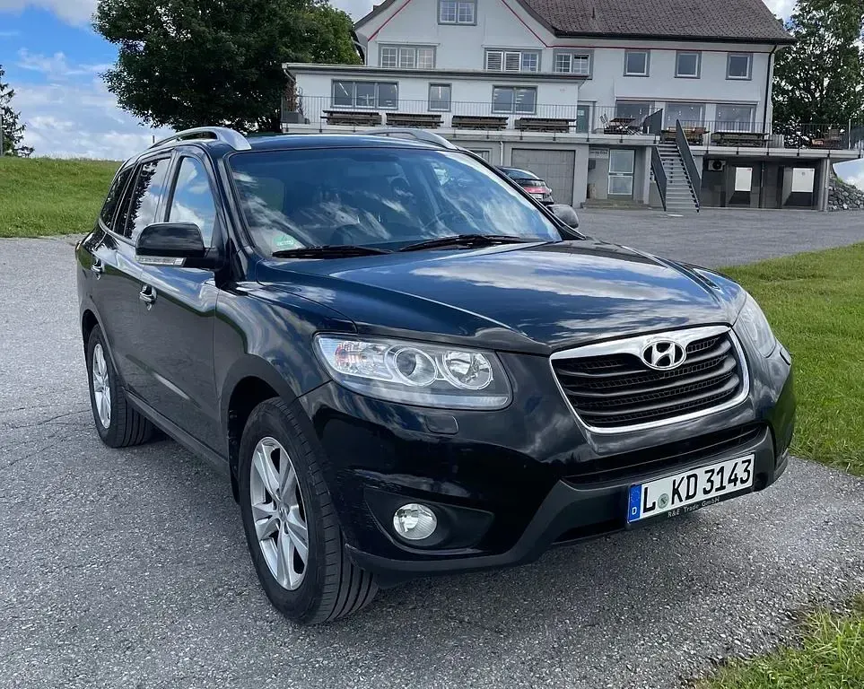 Gebraucht Hyundai Santa Fe Premium 197 PS (144 kW) 2011 Schwarz SUV