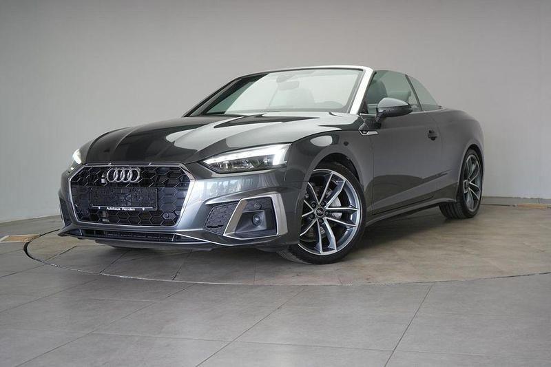 Gebraucht Audi A5 Cabriolet S-Line 204 PS (150 kW) 2022 Daytona gray pearl effect Cabrio