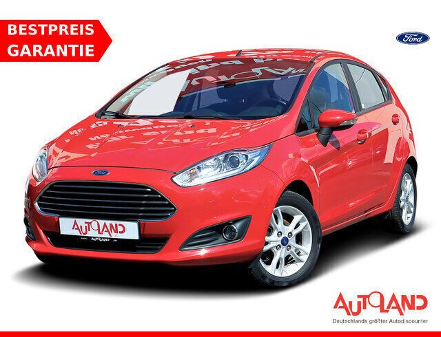 Rot Gebraucht 2016 Ford Fiesta Kleinwagen | 10.490 € (Teuer) - Bild 1/4
