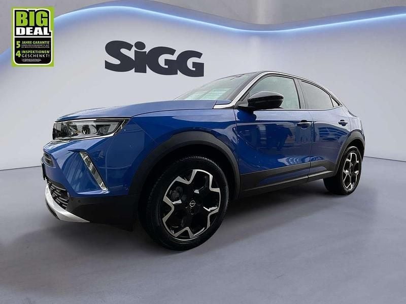 Gebraucht Opel Mokka Ultimate 131 PS (96 kW) 2022 Perl blau/voltaik blau (metallic) SUV