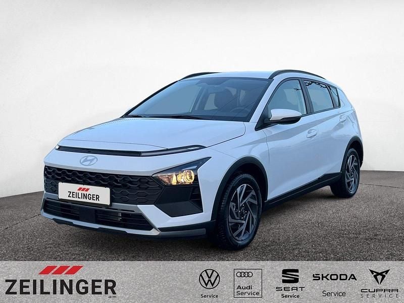 Neu Hyundai Bayon GO! 101 PS (74 kW) 2025 Atlas white SUV