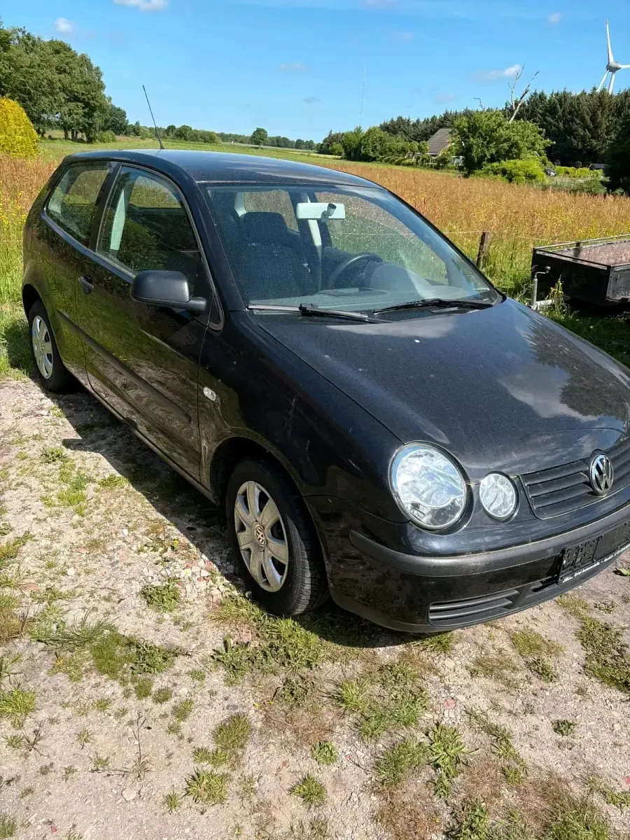 Gebraucht VW Polo 54 PS (39 kW) 2003 Schwarz Kleinwagen