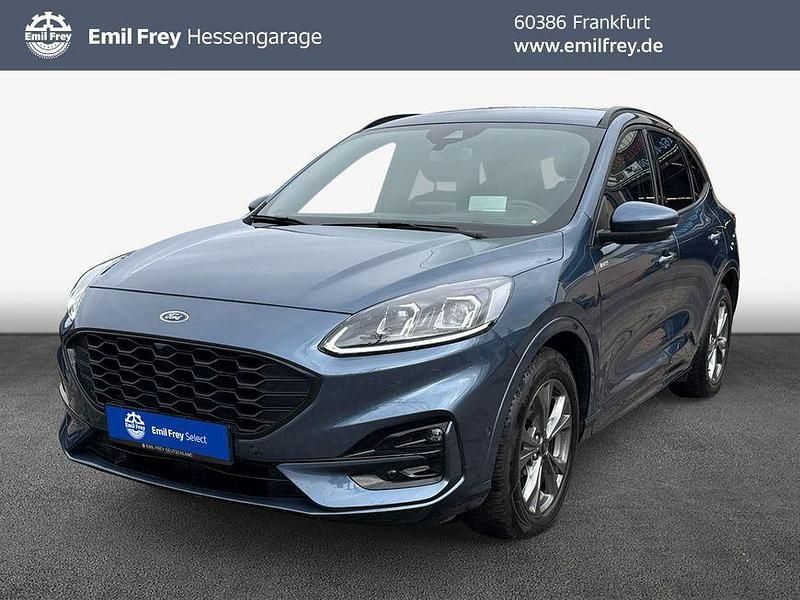 Blau Gebraucht 2023 Ford Kuga ST-Line X SUV | 22.950 € (Superpreis) - Bild 1/4