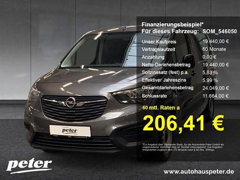 Mondstein grau/ e:vulkan grau Gebraucht 2022 Opel Combo Van / Kleinbus | 19.440 € (Fairer Preis) - Bild 1/4