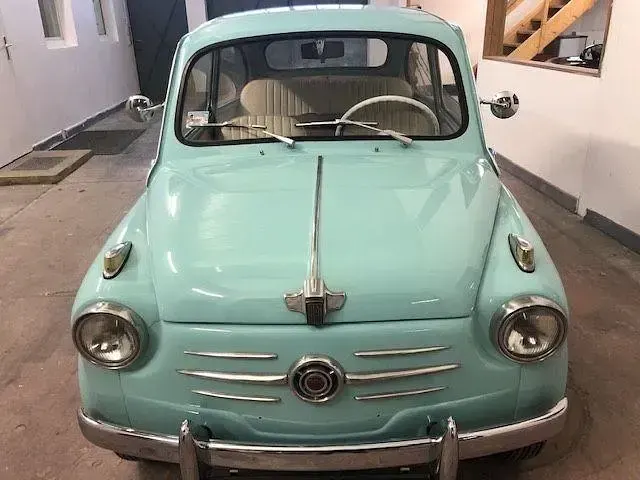 Gebraucht Fiat 750 24 PS (17 kW) 1959 Blau Kleinwagen