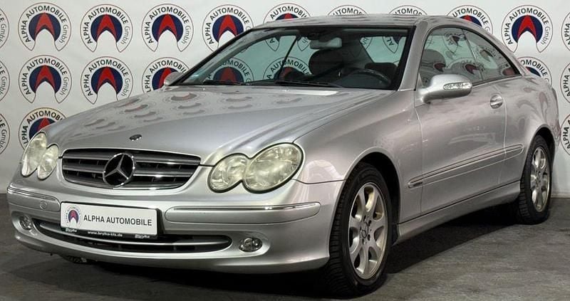 Silber Gebraucht 2004 Mercedes CLK200 Coupé | 5.990 € (Guter Preis) - Bild 1/4