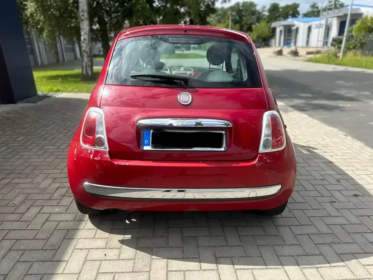 Gebraucht Fiat 500 Lounge 69 PS (50 kW) 2009 Rot Cabrio