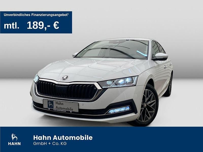 Moonweiss metallic Gebraucht 2021 Skoda Octavia Style Limousine | 19.999 € (Guter Preis) - Bild 1/3