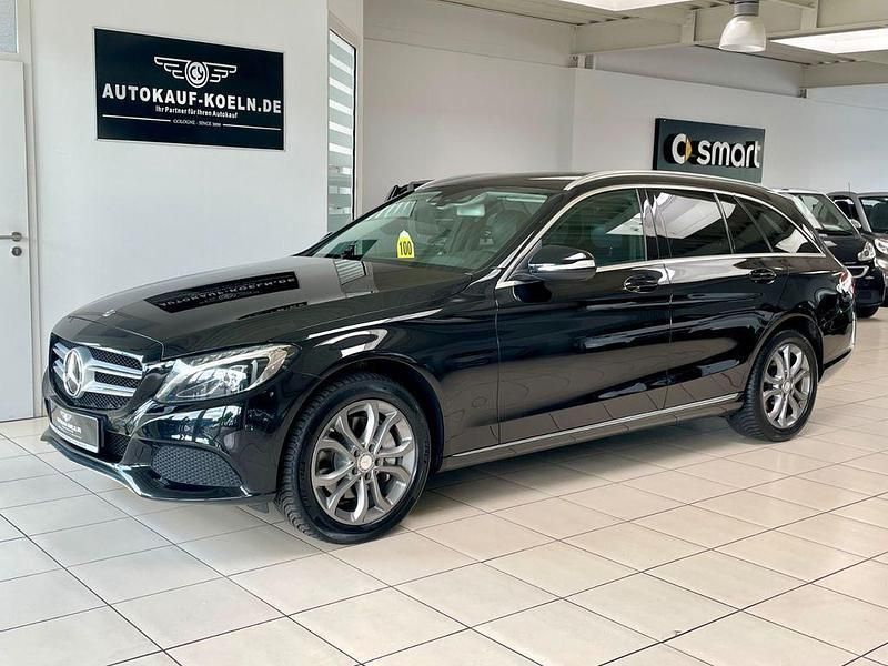 Schwarz Gebraucht 2014 Mercedes C250 Avantgarde Kombi | 10.590 € (Teuer) - Bild 1/4
