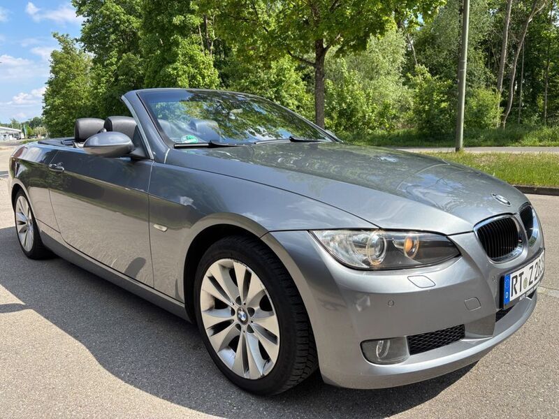 Grau Gebraucht 2007 BMW 320 Cabriolet Sport Line Cabrio | 9.450 € (Fairer Preis) - Bild 1/4