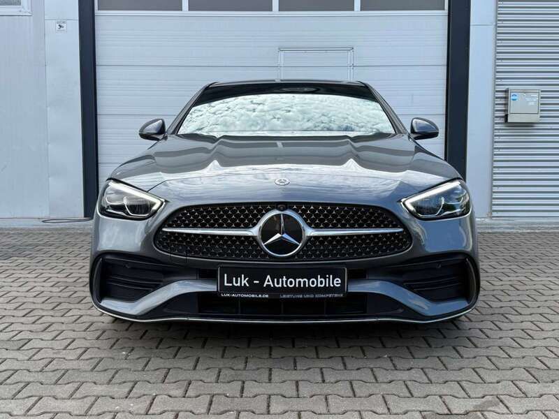 Selenitgrau metalliclack Gebraucht 2023 Mercedes C220 AMG Limousine | 39.000 € (Guter Preis) - Bild 1/4