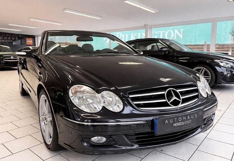 Gebraucht Mercedes CLK320 Avantgarde 224 PS (164 kW) 2006 Schwarz Cabrio
