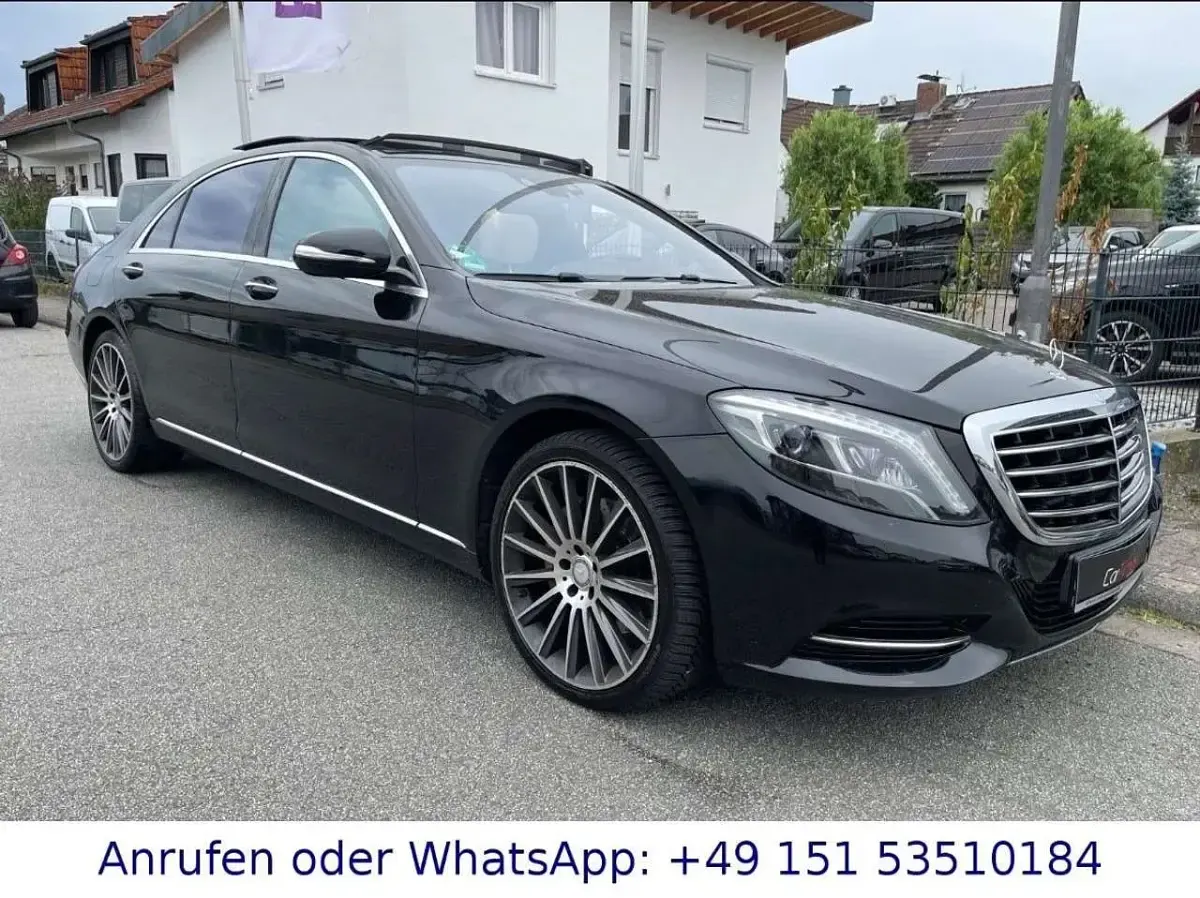 Gebraucht Mercedes S350 258 PS (189 kW) 2015 Schwarz  unilack Limousine
