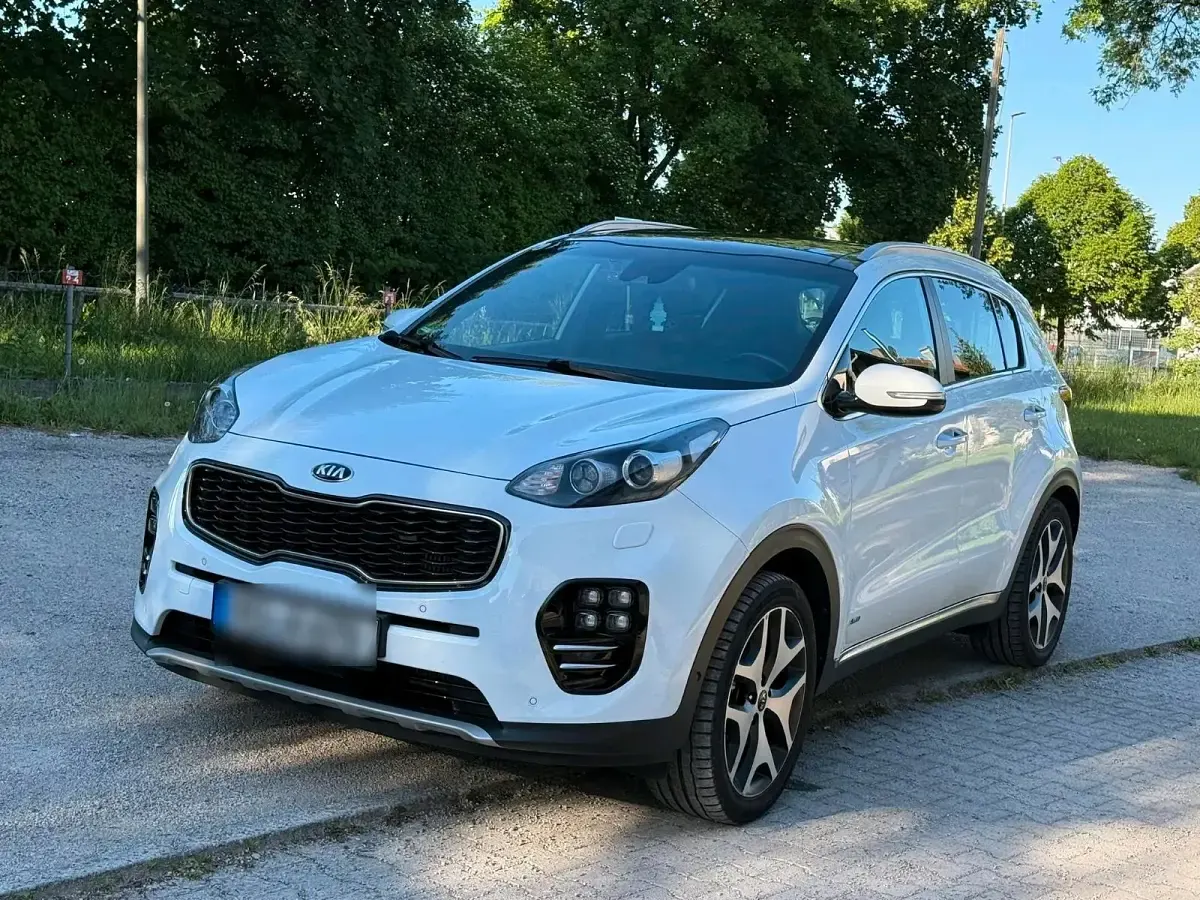 Gebraucht Kia Sportage GT-Line 136 PS (100 kW) 2016 Weiß SUV