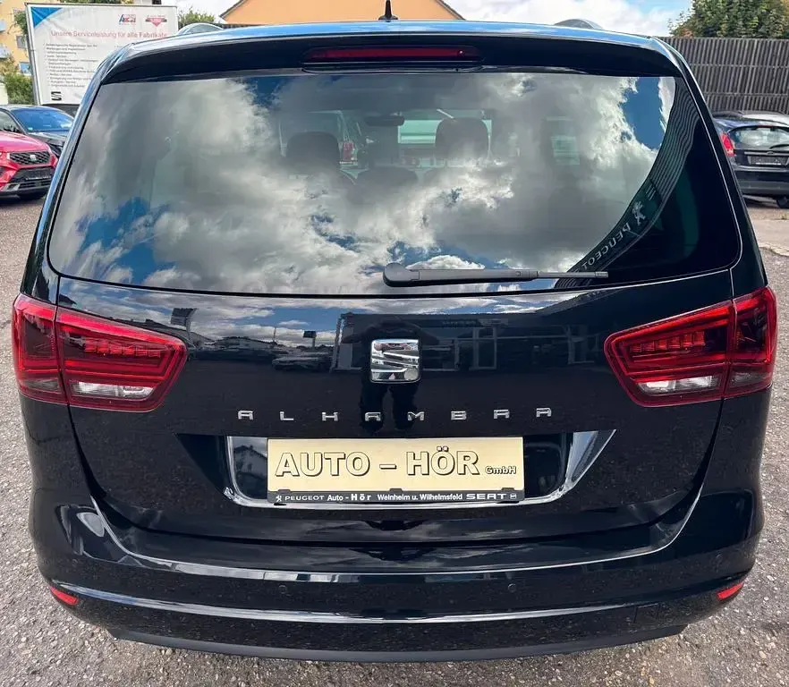 Gebraucht Seat Alhambra Style 150 PS (110 kW) 2019 Schwarz Van / Kleinbus
